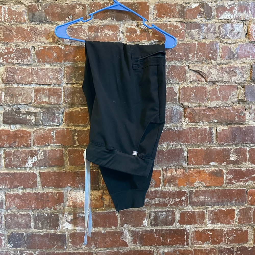 Black XXL/P Figs Joggers